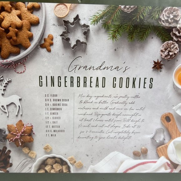 Spoonful Of Comfort Jigsaw Puzzle Grandma's Gingerbread Cookies 500 Pc Christmas - Picture 8 of 12